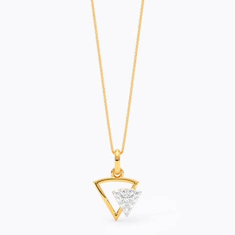Trika 9KT Diamond Pendant Trika 9KT Diamond Pendant