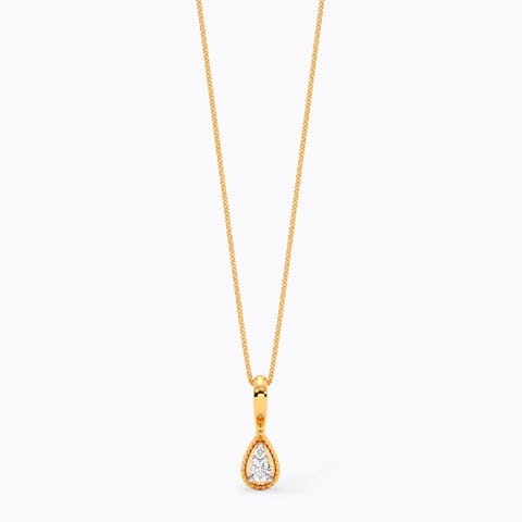 Pear Cluster 9KT Diamond Pendant Pear Cluster 9KT Diamond Pendant