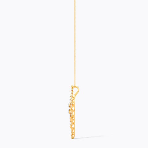 Shining Ingot Diamond Pendant Shining Ingot Diamond Pendant