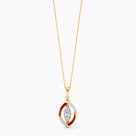 Orvia Flip Diamond Pendant