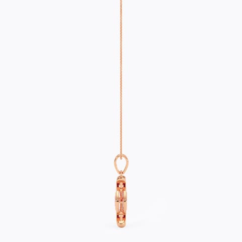 Fuchsia Flip Gemstone Pendant