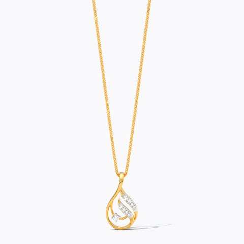 Minimal Glow 9KT Diamond Pendant Minimal Glow 9KT Diamond Pendant