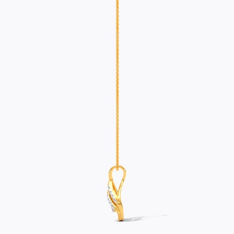 Minimal Glow 9KT Diamond Pendant Minimal Glow 9KT Diamond Pendant