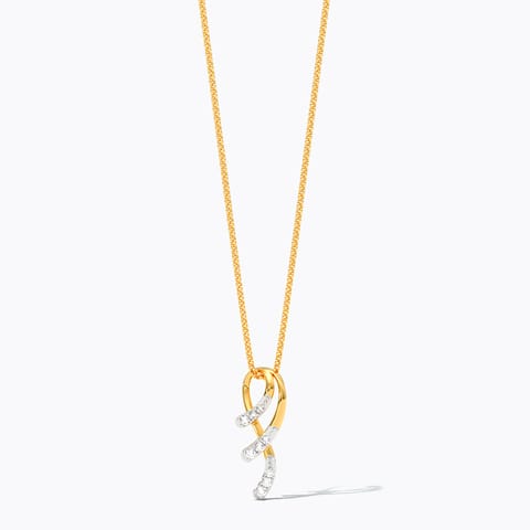 Intertwine Radiance 9KT Diamond Pendant Intertwine Radiance 9KT Diamond Pendant