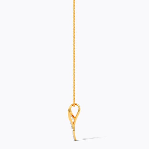 Intertwine Radiance 9KT Diamond Pendant Intertwine Radiance 9KT Diamond Pendant