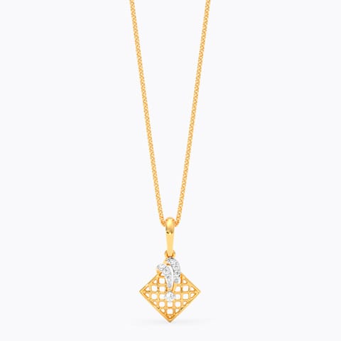 Checkers Kite 9KT Diamond Pendant Checkers Kite 9KT Diamond Pendant