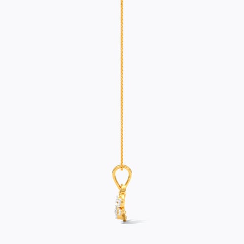 Hello Kitty 9KT Diamond Pendant