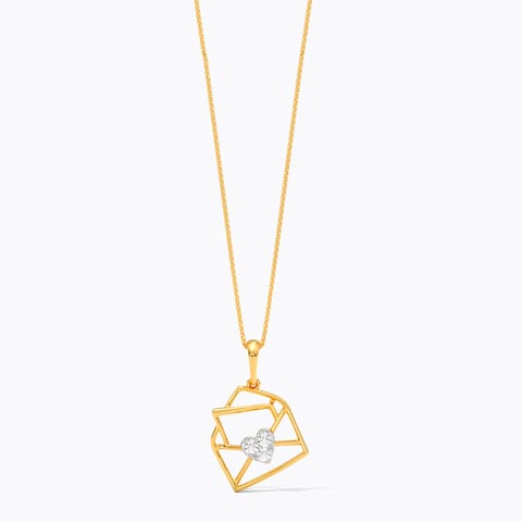 Love Letter 9KT Diamond Pendant Love Letter 9KT Diamond Pendant