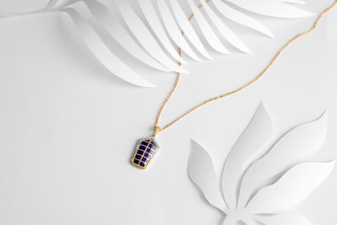 Nautical Diamond Pendant for Men