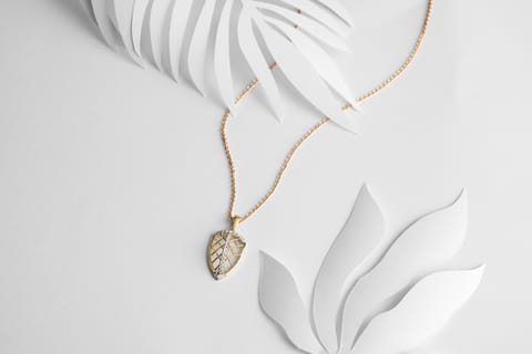 Gridlock Diamond Pendant for Men