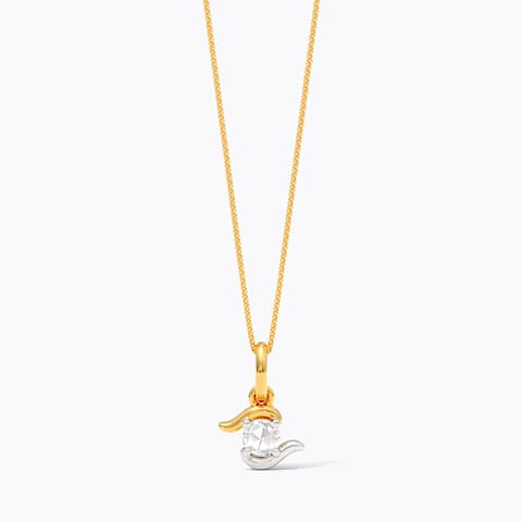 Oceanic Whisper Diamond Pendant Oceanic Whisper Diamond Pendant