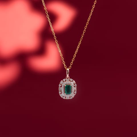 Meadow Spark Gemstone Pendant