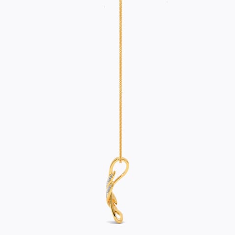Bare Shine 9KT Diamond Pendant Bare Shine 9KT Diamond Pendant