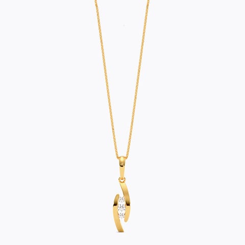 Fine Flicker 9KT Diamond Pendant Fine Flicker 9KT Diamond Pendant