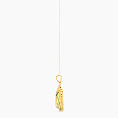 Celadon Orbit Gemstone Pendant