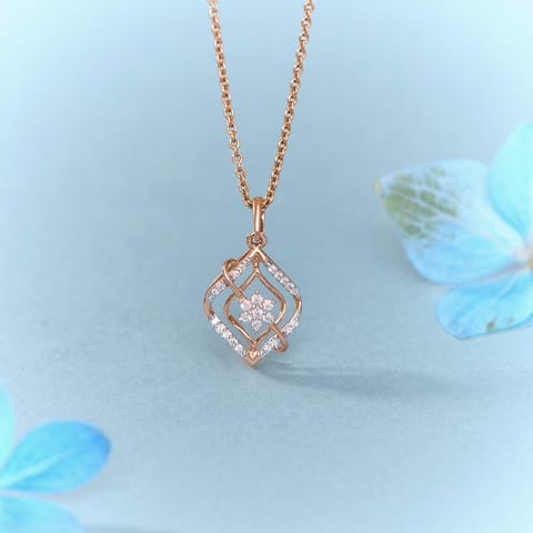 Glam Curve Diamond Pendant Glam Curve Diamond Pendant