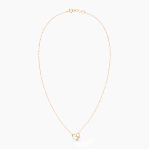 Alluring Hearts Diamond Pendant