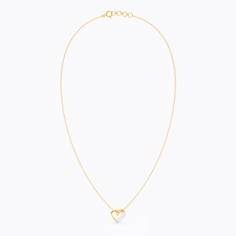 Sparkling Heart Diamond Pendant