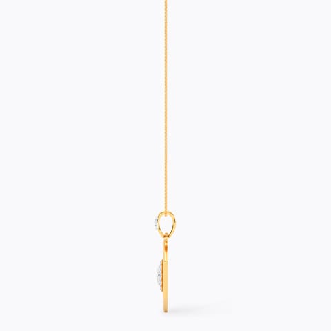 Guilloche Hex Diamond Pendant for Men Guilloche Hex Diamond Pendant for Men