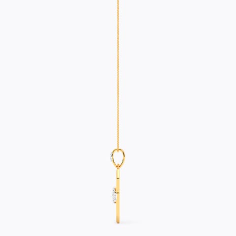 Guilloche Octave Diamond Pendant for Men Guilloche Octave Diamond Pendant for Men