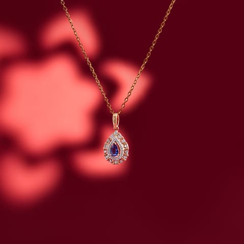 Blue Empress Gemstone Pendant