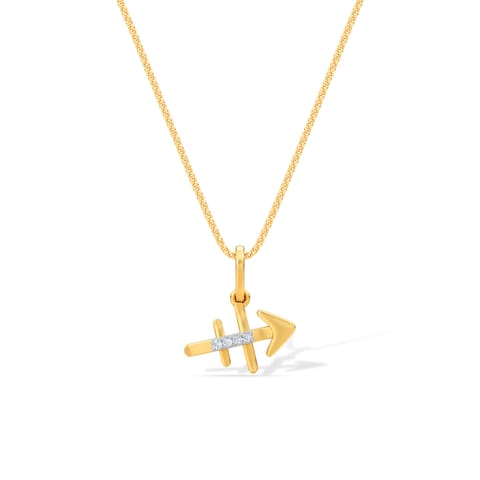 Sagittarius 9KT Zodiac Diamond Pendant Sagittarius 9KT Zodiac Diamond Pendant
