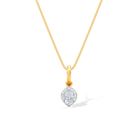 Classic Circle Diamond Pendant Classic Circle Diamond Pendant