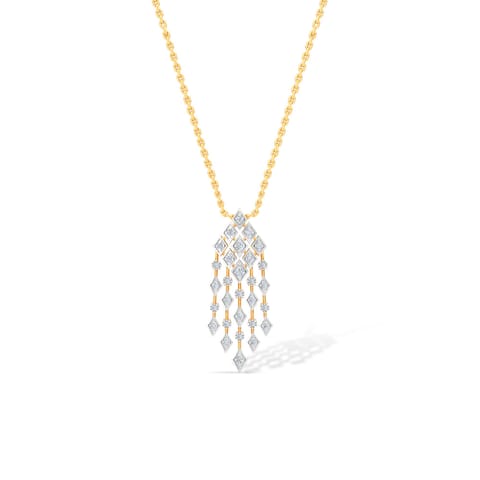 Cascading Tassels Diamond Pendant Cascading Tassels Diamond Pendant