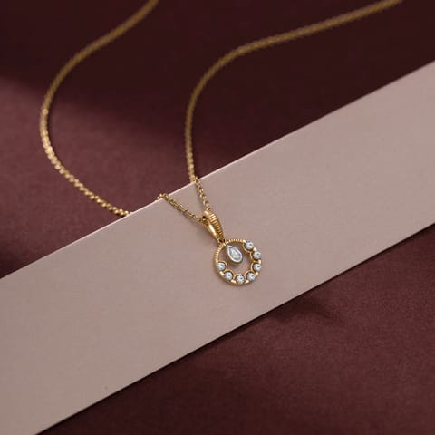 Medallion Sphere Diamond Pendant