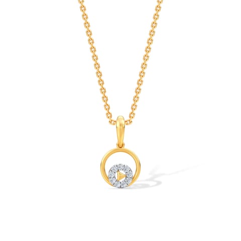 Spark Plug Diamond Pendant