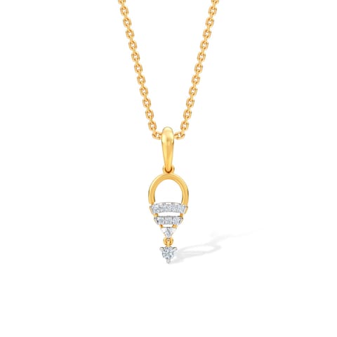 Bling Drop Diamond Pendant