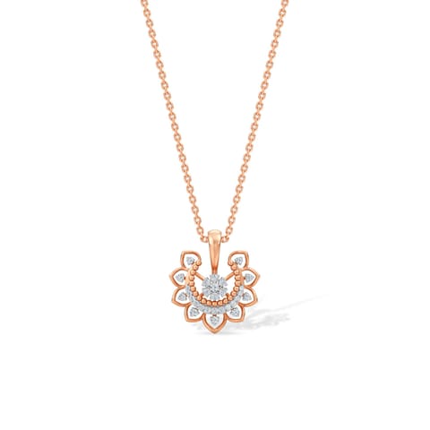 Cosmic Crescent Diamond Pendant Cosmic Crescent Diamond Pendant