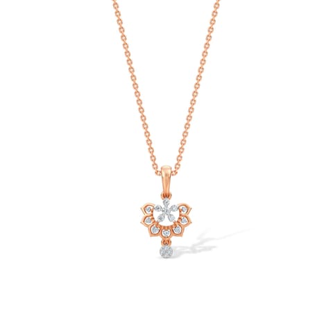 Lunar Whisper Diamond Pendant