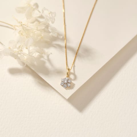 Adorned Seven Diamond Pendant Adorned Seven Diamond Pendant