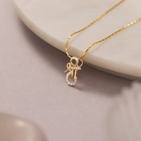 Classic Shree Diamond Pendant