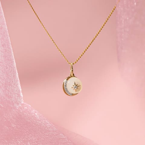 Pearly Star Gemstone Pendant Pearly Star Gemstone Pendant