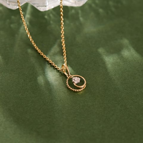 Astral Swirl Diamond Pendant