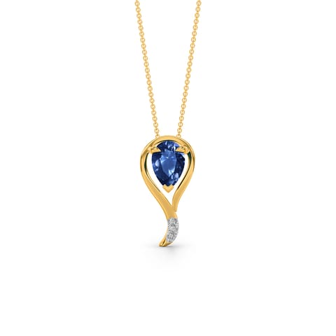 Sapphire Tail Gemstone Pendant Sapphire Tail Gemstone Pendant