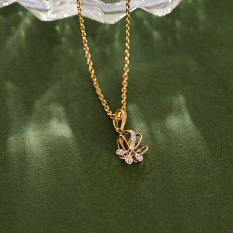 Flora Spark Diamond Pendant Flora Spark Diamond Pendant