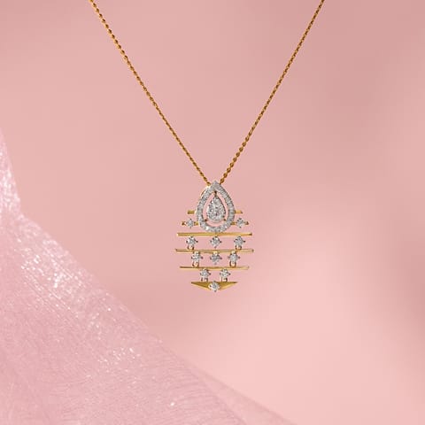 Momentum Drop Diamond Pendant Momentum Drop Diamond Pendant