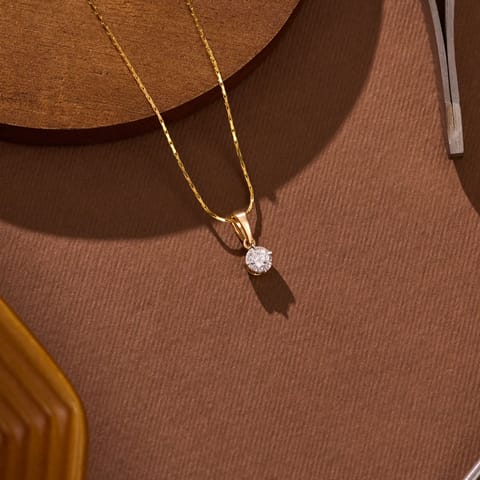 Tiny Round Diamond Pendant Tiny Round Diamond Pendant