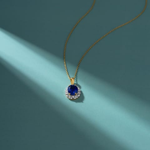 Midnight Astral Gemstone Pendant