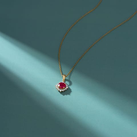 Duchess Red Gemstone Pendant Duchess Red Gemstone Pendant