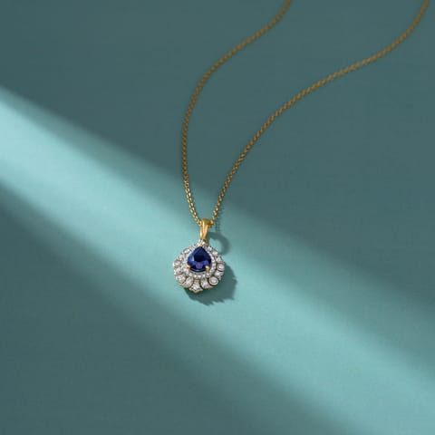 Stardust Teardrop Gemstone Pendant Stardust Teardrop Gemstone Pendant