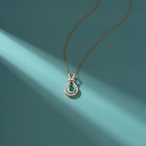 Looping Sage Gemstone Pendant Looping Sage Gemstone Pendant