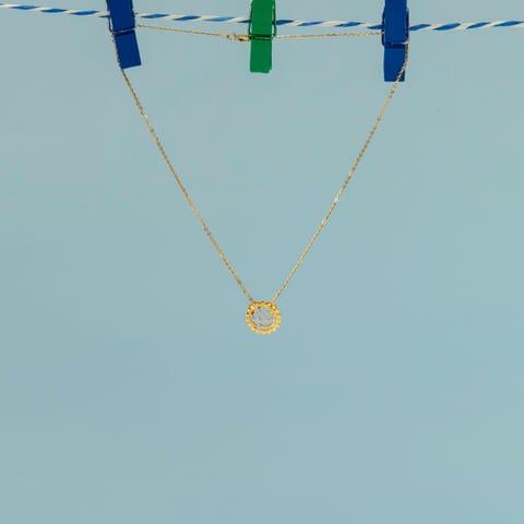 Sparkly Orb Diamond Pendant