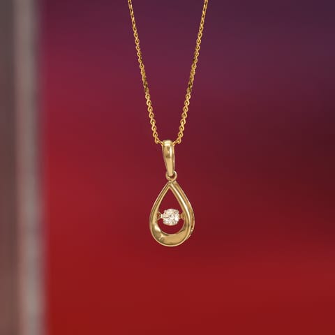 Pear Dancing Diamond Pendant Pear Dancing Diamond Pendant