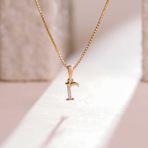 Alphabet S Diamond Pendant