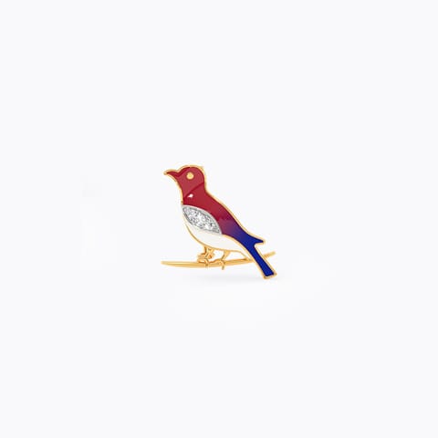 Magpie Diamond Convertible Brooch Pendant Magpie Diamond Convertible Brooch Pendant