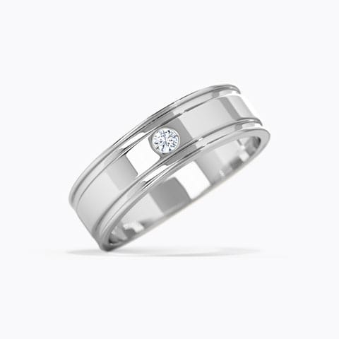 Forever Flush-Set Diamond Band